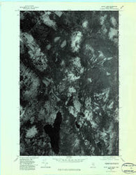 Depot Lake Maine Historical topographic map, 1:24000 scale, 7.5 X 7.5 Minute, Year 1976