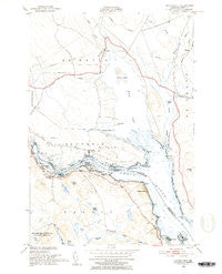 Devils Head Maine Historical topographic map, 1:24000 scale, 7.5 X 7.5 Minute, Year 1949