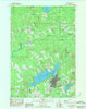 Dexter Maine Historical topographic map, 1:24000 scale, 7.5 X 7.5 Minute, Year 1984