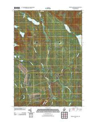 Dimmick Mountain Maine Historical topographic map, 1:24000 scale, 7.5 X 7.5 Minute, Year 2011