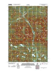 Doubletop Mountain Maine Historical topographic map, 1:24000 scale, 7.5 X 7.5 Minute, Year 2011
