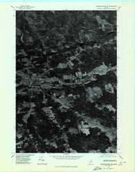 Dover-Foxcroft NW Maine Historical topographic map, 1:24000 scale, 7.5 X 7.5 Minute, Year 1975