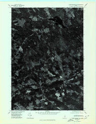 Dover-Foxcroft SW Maine Historical topographic map, 1:24000 scale, 7.5 X 7.5 Minute, Year 1975