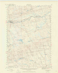 Dover-Foxcroft Maine Historical topographic map, 1:62500 scale, 15 X 15 Minute, Year 1932