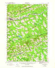 Dover-Foxcroft Maine Historical topographic map, 1:62500 scale, 15 X 15 Minute, Year 1932
