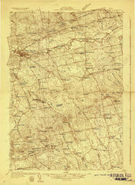 Dover-Foxcroft Maine Historical topographic map, 1:48000 scale, 15 X 15 Minute, Year 1932