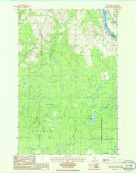 Doyle Ridge Maine Historical topographic map, 1:24000 scale, 7.5 X 7.5 Minute, Year 1986