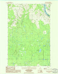 Doyle Ridge Maine Historical topographic map, 1:24000 scale, 7.5 X 7.5 Minute, Year 1986