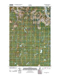 Doyle Ridge Maine Historical topographic map, 1:24000 scale, 7.5 X 7.5 Minute, Year 2011