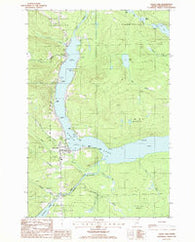 Eagle Lake Maine Historical topographic map, 1:24000 scale, 7.5 X 7.5 Minute, Year 1985