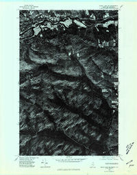 Eagle Lake NW Maine Historical topographic map, 1:24000 scale, 7.5 X 7.5 Minute, Year 1975