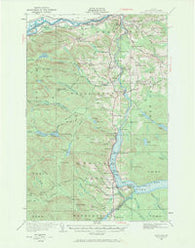 Eagle Lake Maine Historical topographic map, 1:62500 scale, 15 X 15 Minute, Year 1928