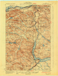Eagle Lake Maine Historical topographic map, 1:62500 scale, 15 X 15 Minute, Year 1931