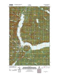 Eagle Lake Maine Historical topographic map, 1:24000 scale, 7.5 X 7.5 Minute, Year 2011