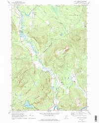 East Andover Maine Historical topographic map, 1:24000 scale, 7.5 X 7.5 Minute, Year 1968