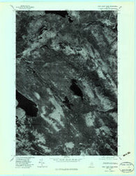East Carry Pond Maine Historical topographic map, 1:24000 scale, 7.5 X 7.5 Minute, Year 1979