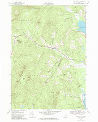 East Dixfield Maine Historical topographic map, 1:24000 scale, 7.5 X 7.5 Minute, Year 1968