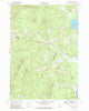 East Dixfield Maine Historical topographic map, 1:24000 scale, 7.5 X 7.5 Minute, Year 1968