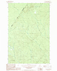 East Lake SE Maine Historical topographic map, 1:24000 scale, 7.5 X 7.5 Minute, Year 1987