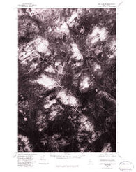 East Lake SE Maine Historical topographic map, 1:24000 scale, 7.5 X 7.5 Minute, Year 1976