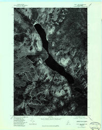 East Lake Maine Historical topographic map, 1:24000 scale, 7.5 X 7.5 Minute, Year 1976