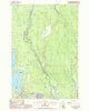 East Millinocket Maine Historical topographic map, 1:24000 scale, 7.5 X 7.5 Minute, Year 1988