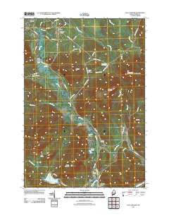 East Andover Maine Historical topographic map, 1:24000 scale, 7.5 X 7.5 Minute, Year 2011