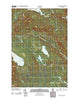 East Carry Pond Maine Historical topographic map, 1:24000 scale, 7.5 X 7.5 Minute, Year 2011