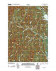 East Dixfield Maine Historical topographic map, 1:24000 scale, 7.5 X 7.5 Minute, Year 2011