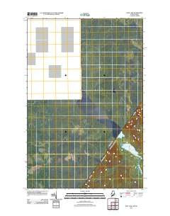 East Lake Maine Historical topographic map, 1:24000 scale, 7.5 X 7.5 Minute, Year 2011