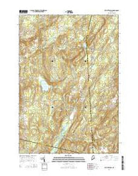 East Pittston Maine Current topographic map, 1:24000 scale, 7.5 X 7.5 Minute, Year 2014