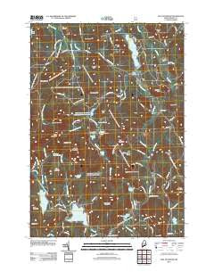 East Stoneham Maine Historical topographic map, 1:24000 scale, 7.5 X 7.5 Minute, Year 2012