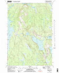 Eastbrook Maine Historical topographic map, 1:24000 scale, 7.5 X 7.5 Minute, Year 1981