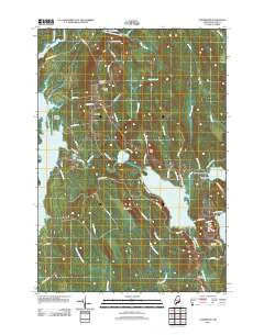 Eastbrook Maine Historical topographic map, 1:24000 scale, 7.5 X 7.5 Minute, Year 2011