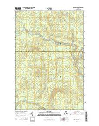 Eastman Brook Maine Current topographic map, 1:24000 scale, 7.5 X 7.5 Minute, Year 2014