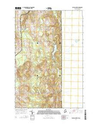 Easton Center Maine Current topographic map, 1:24000 scale, 7.5 X 7.5 Minute, Year 2014