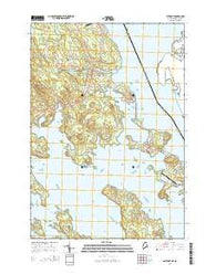 Eastport Maine Current topographic map, 1:24000 scale, 7.5 X 7.5 Minute, Year 2014