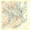 Eastport Maine Historical topographic map, 1:62500 scale, 15 X 15 Minute, Year 1908
