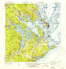 Eastport Maine Historical topographic map, 1:62500 scale, 15 X 15 Minute, Year 1943