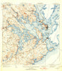 Eastport Maine Historical topographic map, 1:62500 scale, 15 X 15 Minute, Year 1943