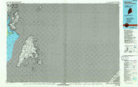 Eastport Maine Historical topographic map, 1:100000 scale, 30 X 60 Minute, Year 1986
