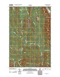 Echo Lake Maine Historical topographic map, 1:24000 scale, 7.5 X 7.5 Minute, Year 2011