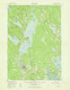 Ellsworth Maine Historical topographic map, 1:62500 scale, 15 X 15 Minute, Year 1957