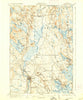 Ellsworth Maine Historical topographic map, 1:62500 scale, 15 X 15 Minute, Year 1911