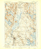 Ellsworth Maine Historical topographic map, 1:62500 scale, 15 X 15 Minute, Year 1911