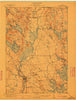 Ellsworth Maine Historical topographic map, 1:62500 scale, 15 X 15 Minute, Year 1911