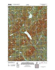 Enchanted Pond Maine Historical topographic map, 1:24000 scale, 7.5 X 7.5 Minute, Year 2011