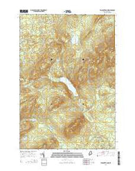 Enchanted Pond Maine Current topographic map, 1:24000 scale, 7.5 X 7.5 Minute, Year 2014