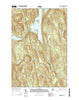 Endless Lake Maine Current topographic map, 1:24000 scale, 7.5 X 7.5 Minute, Year 2014