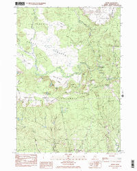 Epping Maine Historical topographic map, 1:24000 scale, 7.5 X 7.5 Minute, Year 1984